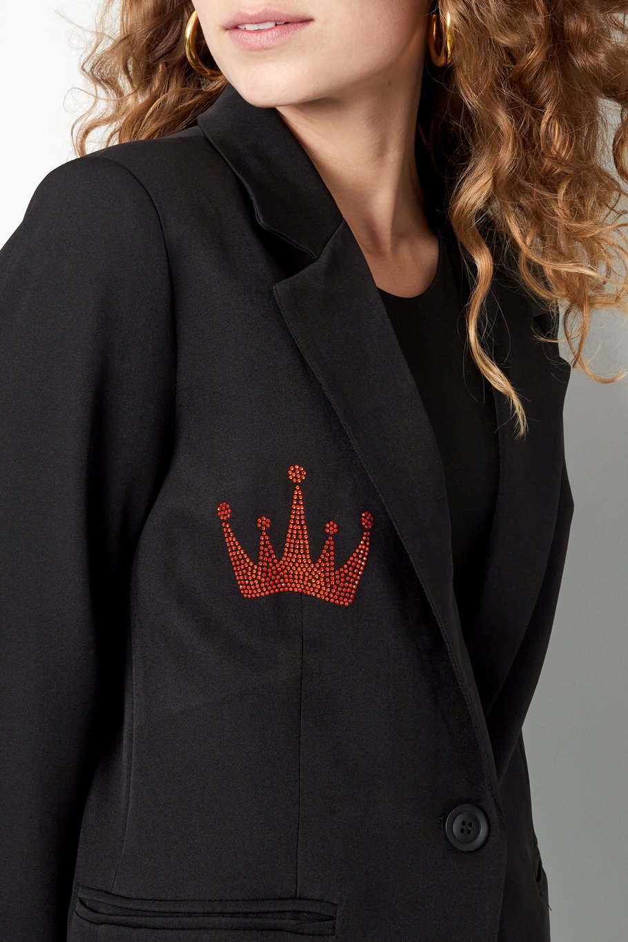 Queen Blazer Kingsday - Schwarz Bild6